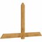 Ekena Millwork Eugene Rough Sawn Timber Gable Bracket, Western Red Cedar, 84"W x 49"H x 2"D x 6"F, 14/12 Pitch GBW084X49X0206EUG00RWR - alternate 3